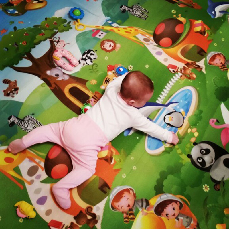 Baby Play Mat Doubel Sided Ani - огляд і ціна Repotting Mat