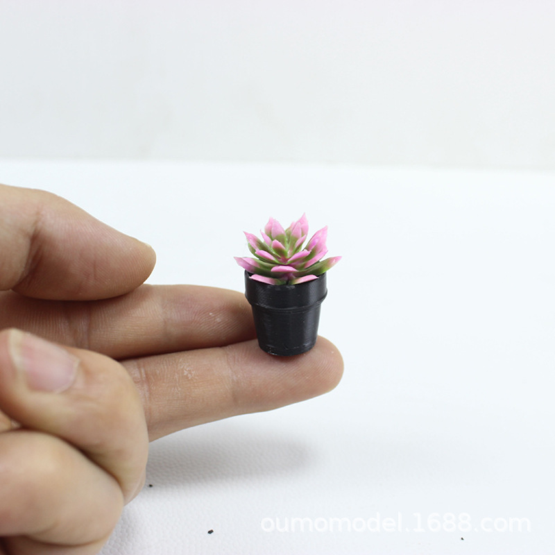 Mini Simulated Plants Cactus S - огляд і ціна Succulent Set