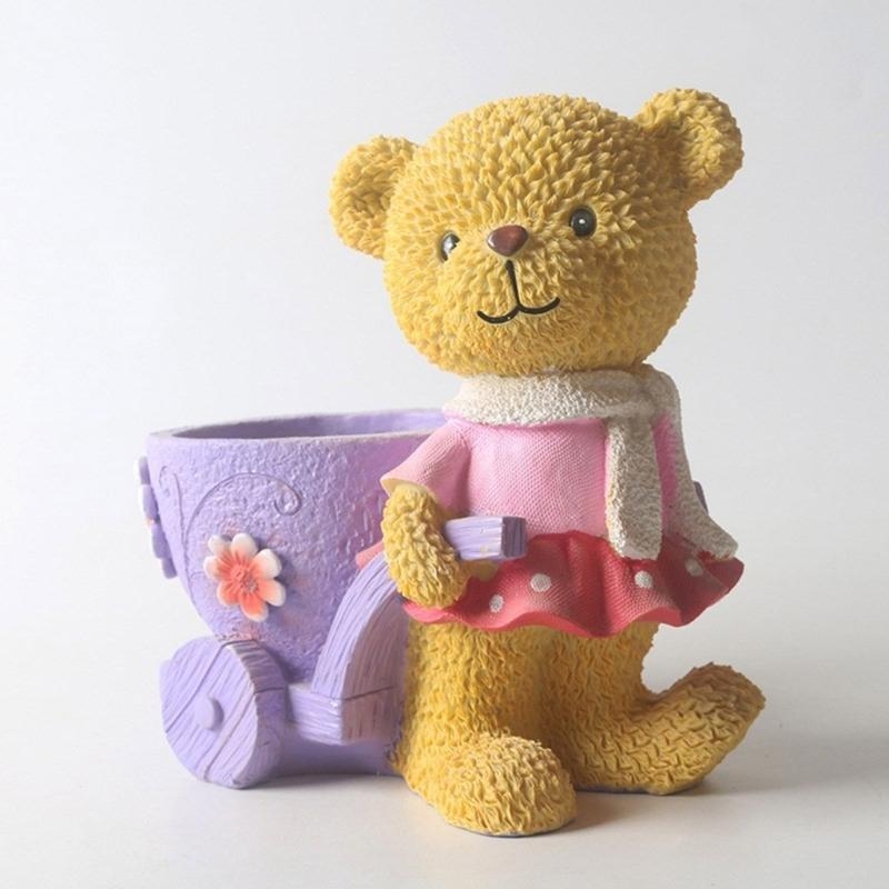 Lovely Bear Gypsum Silicone Mo - огляд і ціна Terracotta Pot