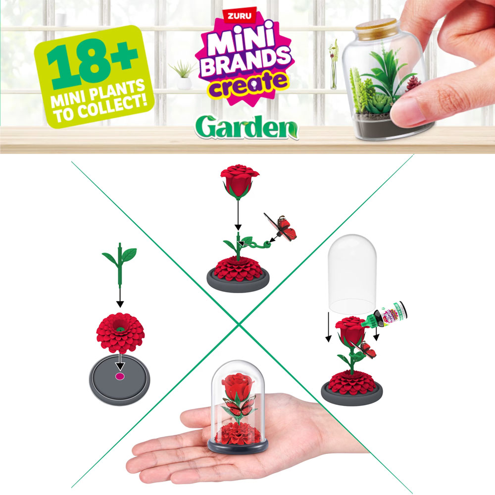Zuru Miniature Garden Blind Bo - огляд і ціна Succulent Set