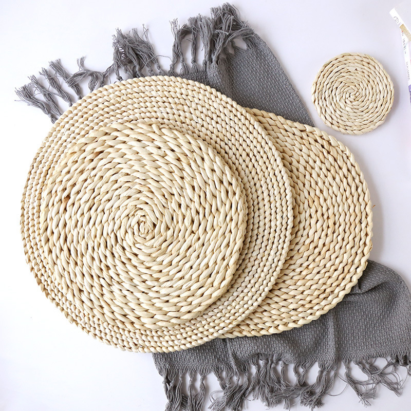 6pcs Handwoven Corn Husk Place - огляд і ціна Pothos