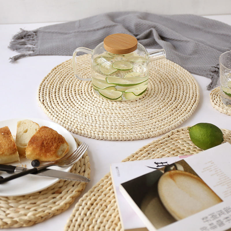 6pcs Handwoven Corn Husk Place - огляд і ціна Pothos