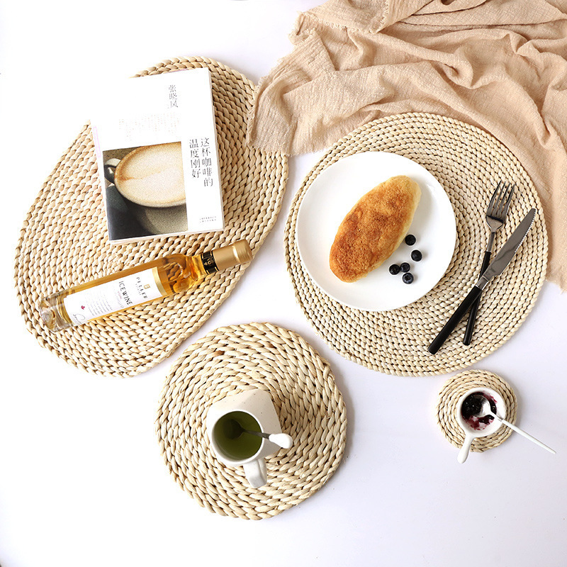 6pcs Handwoven Corn Husk Place - огляд і ціна Pothos